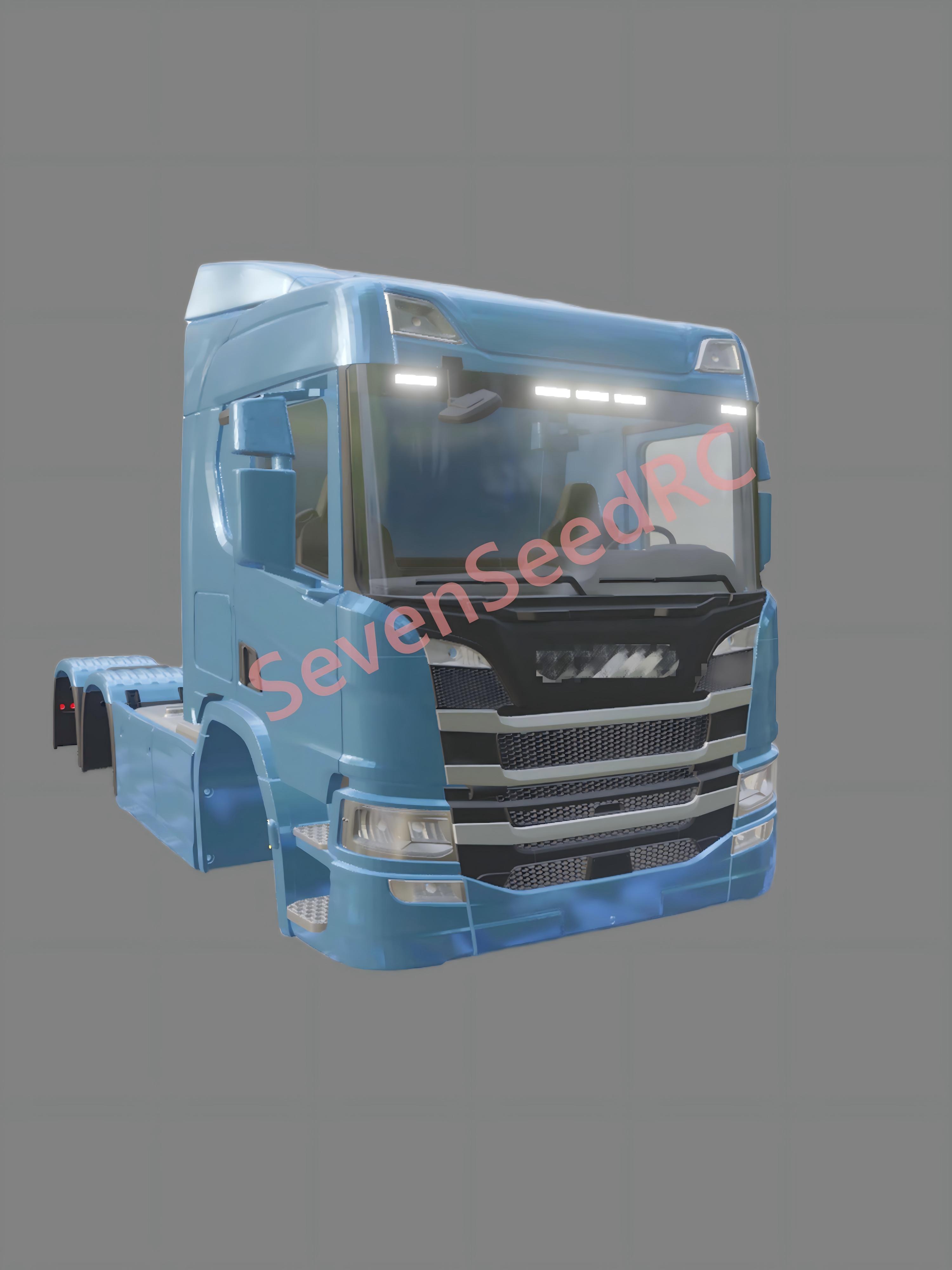 Model Kit Jdm - 3d Printed Truck KIT SCAN P