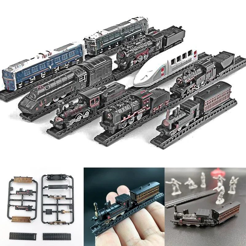 Model Kit Keroro - 1/200 4D Steam Electric Locomotive Train