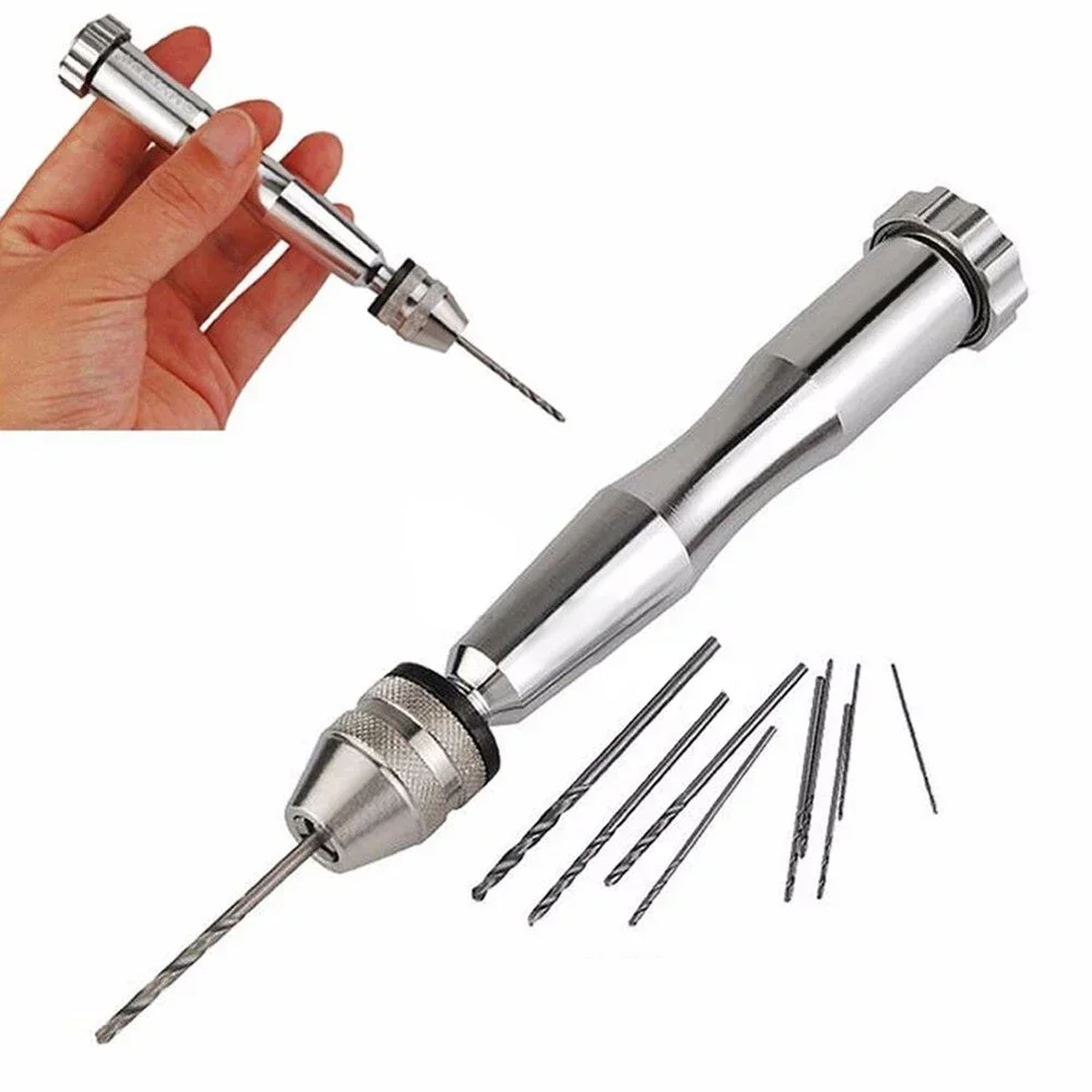Pin Vice Micro - Power tools Mini Hand Drill Set