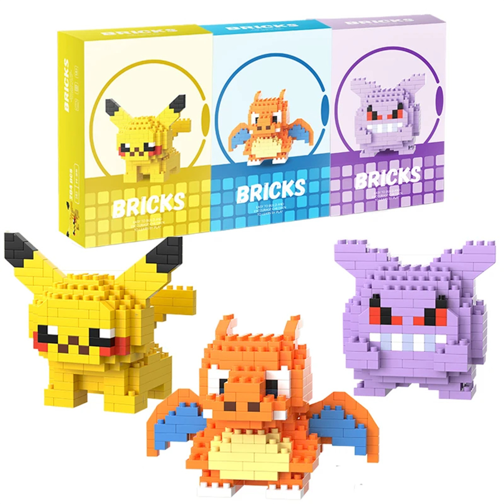 Model Kit Centaur - Pokemon Micro Building Blocks Pikachu Dragonite
