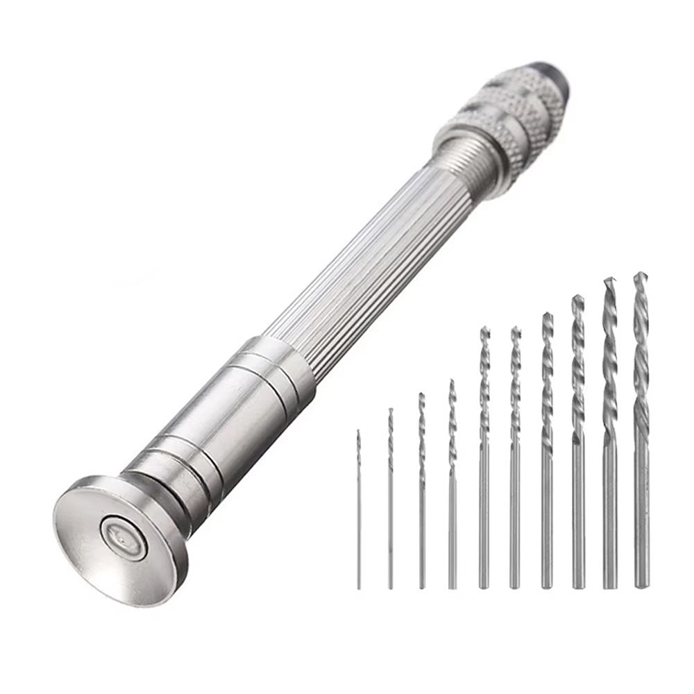 Pin Vice Micro - Pin Vise Hand Drill Set with
