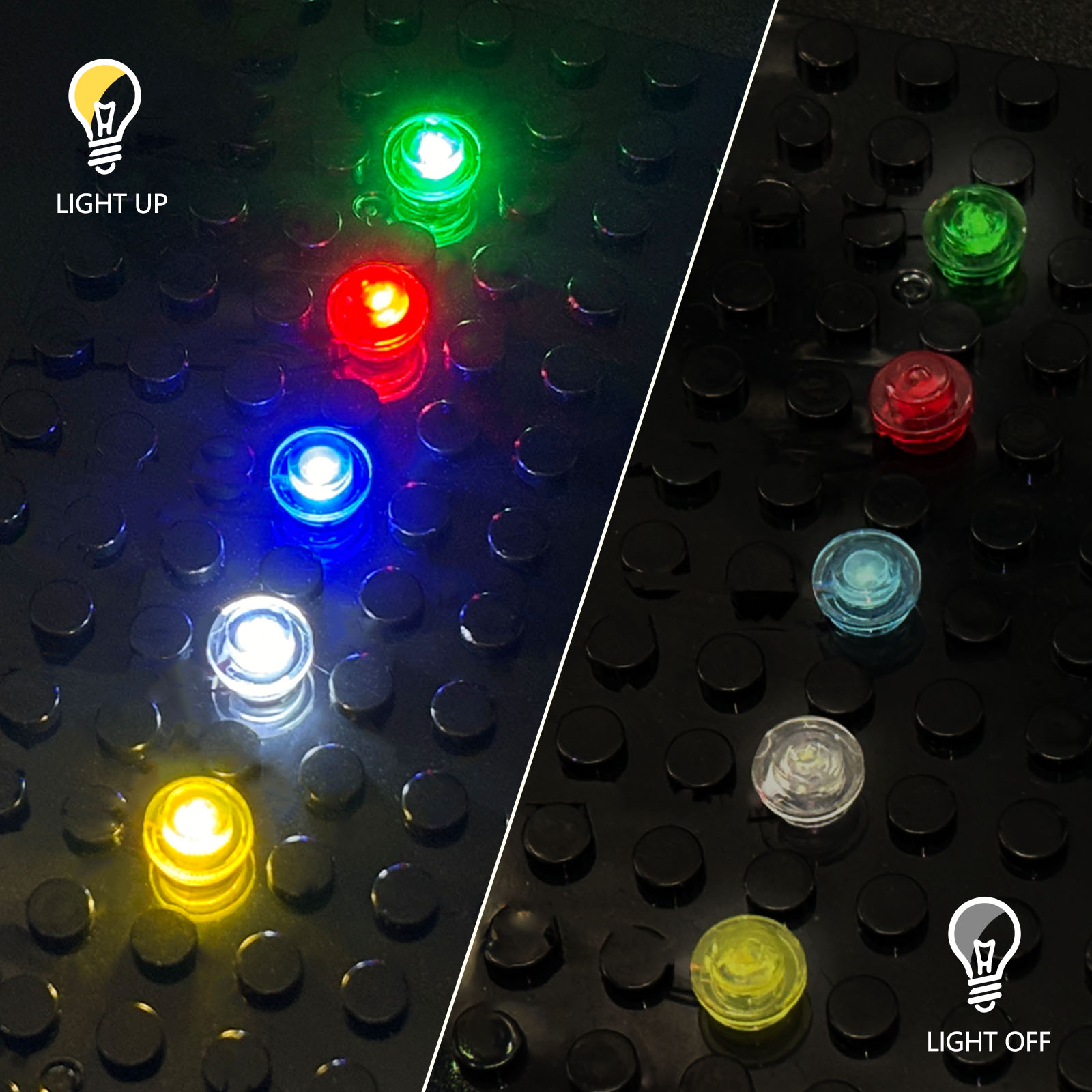 10 PCS Colorful LED Lighting   - огляд і ціна Model Kit Chemistry