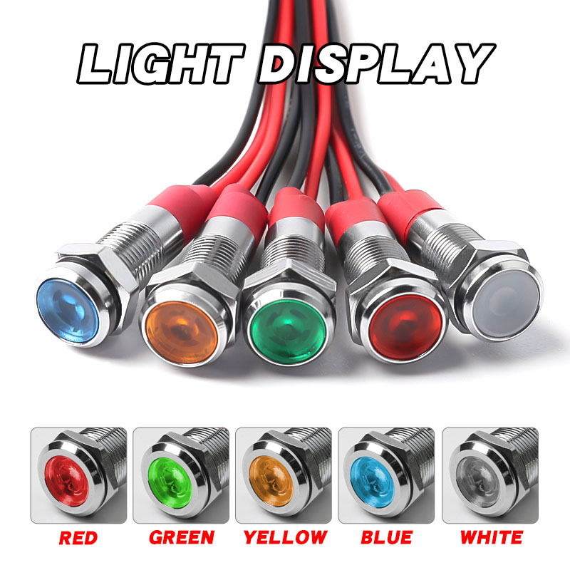 6mm Metal LED Indicator Light  - огляд і ціна Panel Line Marker