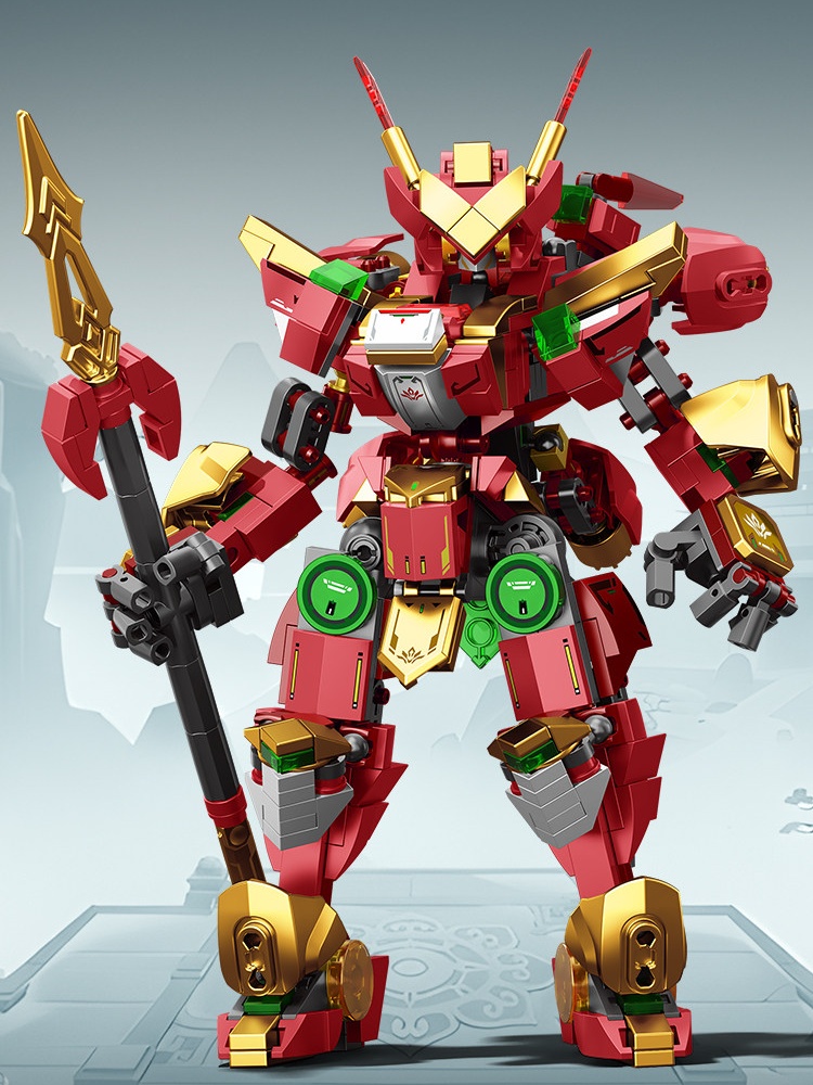 Sembo Block Nezha  Warrior Mec - огляд і ціна Model Kit Nezha