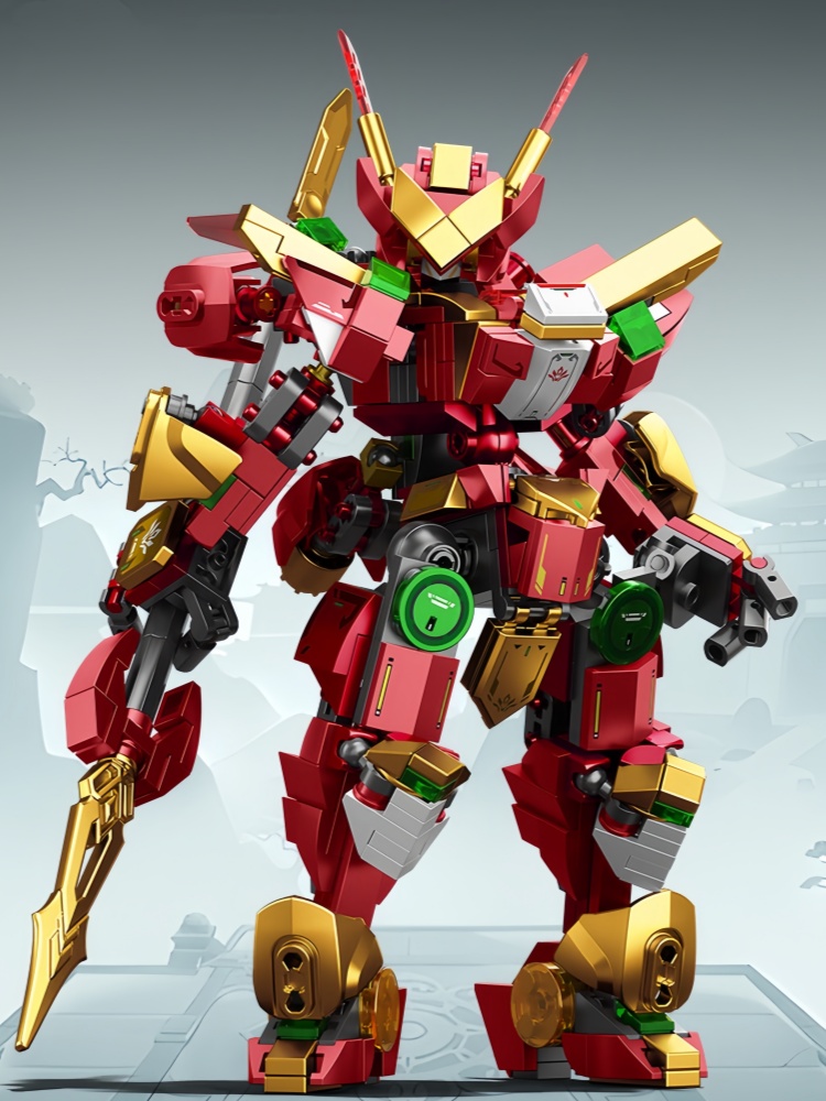 Sembo Block Nezha  Warrior Mec - огляд і ціна Model Kit Nezha