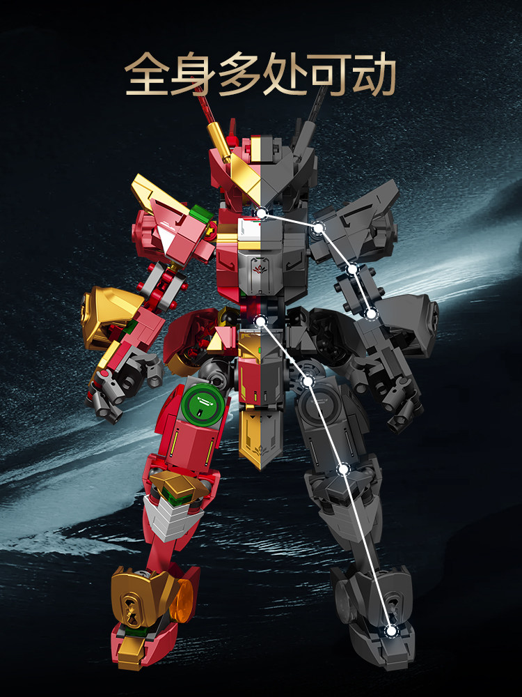 Sembo Block Nezha  Warrior Mec - огляд і ціна Model Kit Nezha