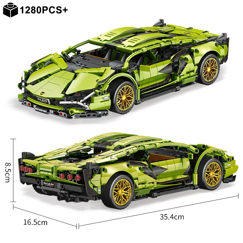 Technical Super Speed Sports C - огляд і ціна Model Kit Lamborghini