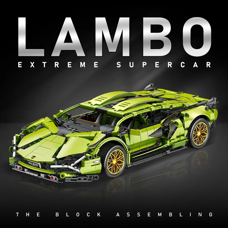 Technical Super Speed Sports C - огляд і ціна Model Kit Lamborghini