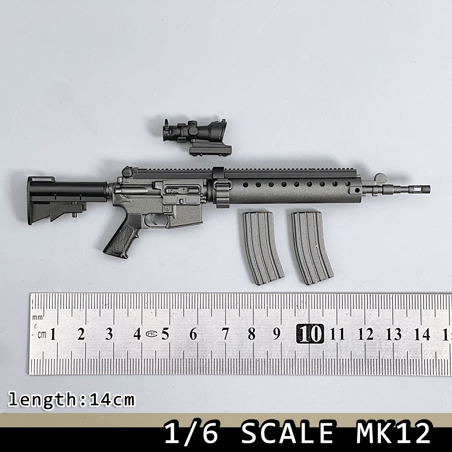 1/6 Scale MK12 SPR Sniper Rifl - огляд і ціна Model Kit Action Figure