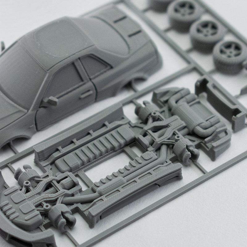 1/64 Scale GT-R Car Model 3D P - огляд і ціна Model Kit Jdm