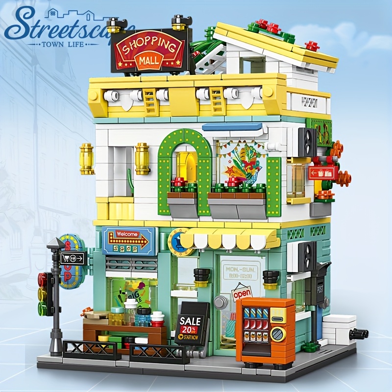 Town Life Streetscape Supermar - огляд і ціна Model Kit Chemistry