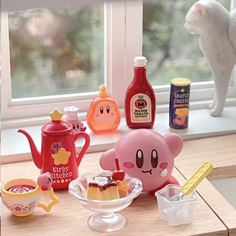 ReMent Kirby Kitchen Blind Box - огляд і ціна Model Kitchen Set Pvc
