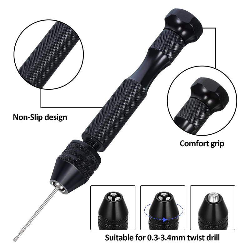 Micro Mini Pin Vise Hand Drill - огляд і ціна Pin Vice Micro