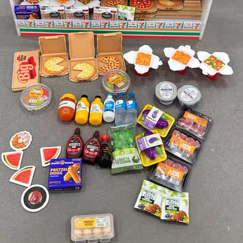 Mini Brands Fridge Mystery Bal - огляд і ціна Model Kitchen Set Pvc