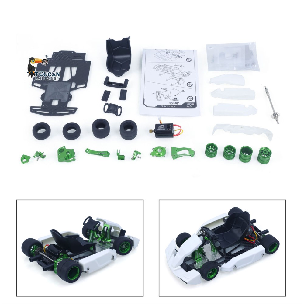 KIT JDM 298A 298B 1:10 4x2 RC  - огляд і ціна Model Kit Jdm