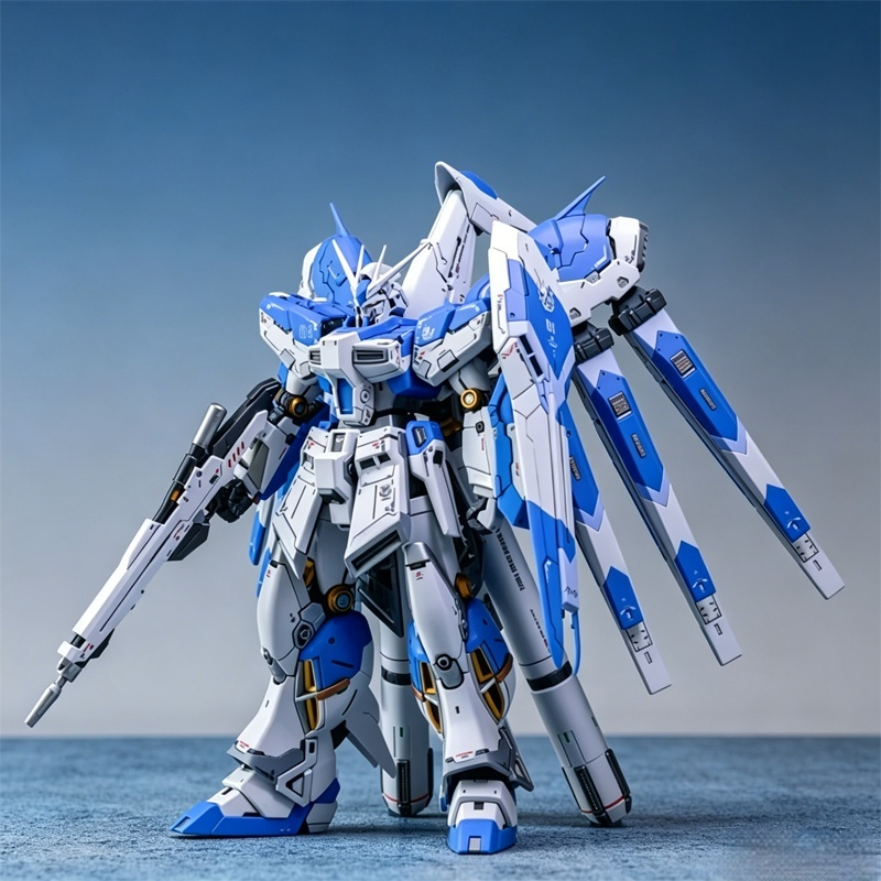 RG 1/144 RX-93-ν2 Hi-Nu Mecha  - огляд і ціна Model Kit Water Decal