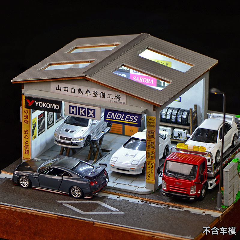 1:64 Scale DIY Auto Repair Sho - огляд і ціна Model Kit Car