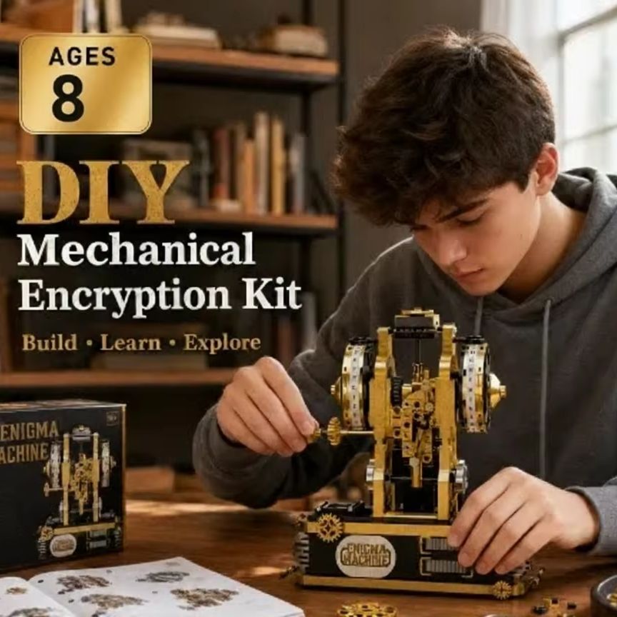 Enigma Machine Building Blocks - огляд і ціна Model Kit Chemistry
