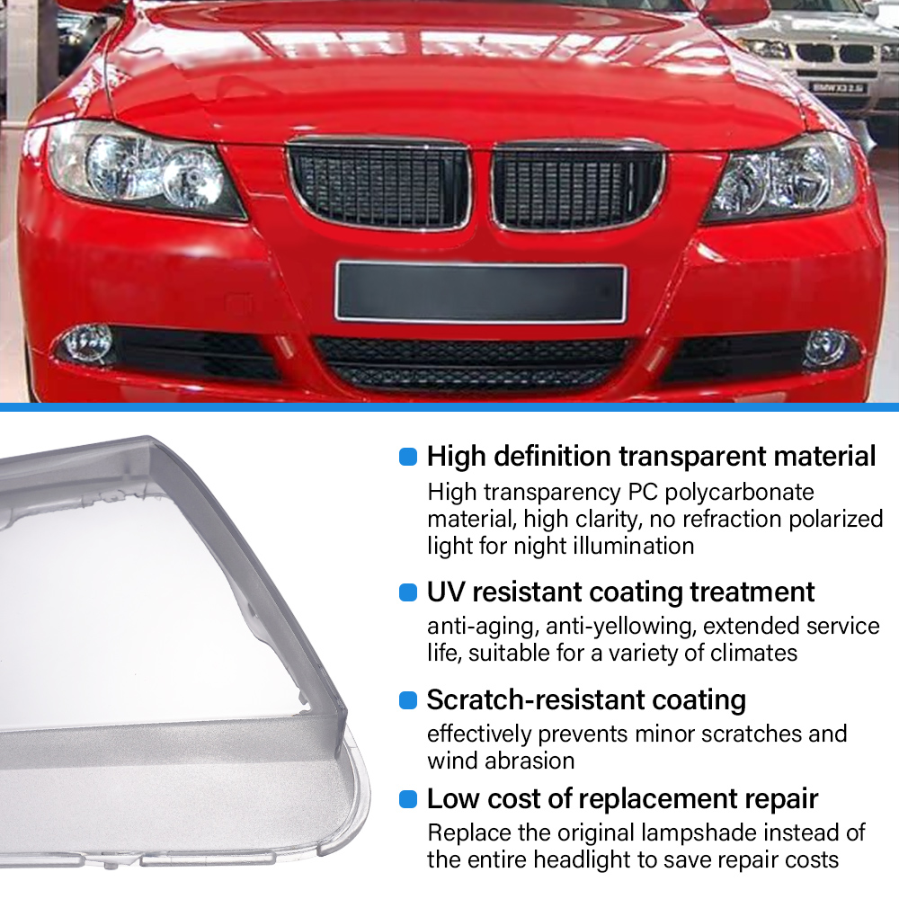 Car Headlight Cover Front for  - огляд і ціна Model Kit Bmw