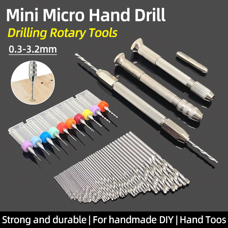 Mini Micro 0.3-3.2mm Double Ha - огляд і ціна Pin Vice Micro