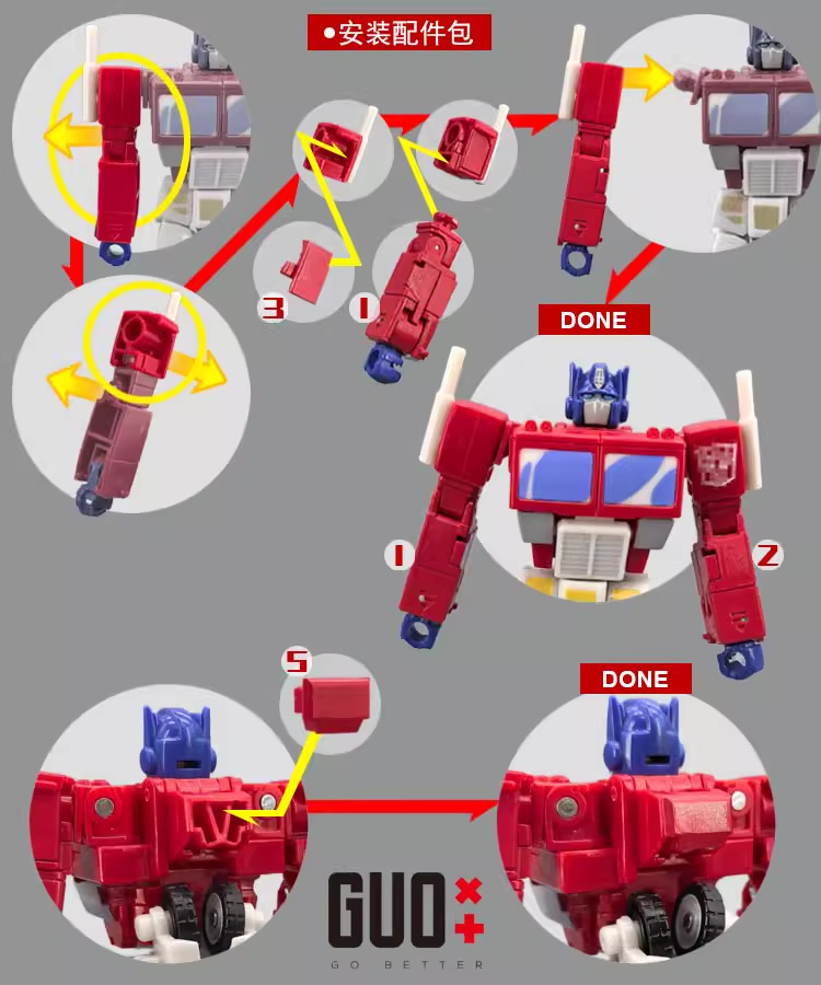 Studio Series SS Devastator Op - огляд і ціна Model Kit Optimus