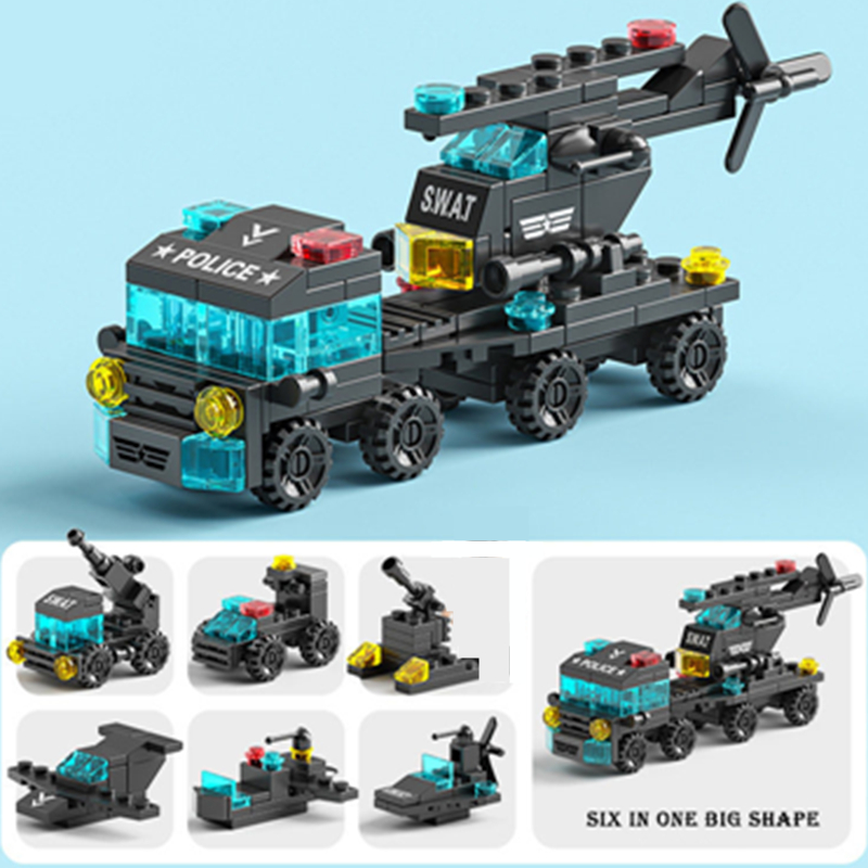 6in1 NEW Special Police Tow Tr - огляд і ціна Model Kit Lamborghini