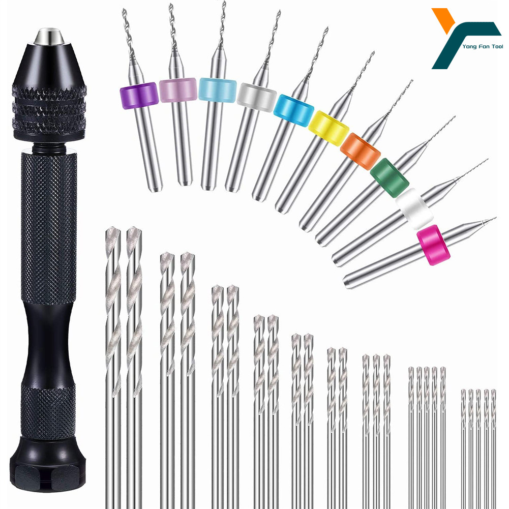 36Pcs Micro Hand Drill Bits Se - огляд і ціна Pin Vice Micro