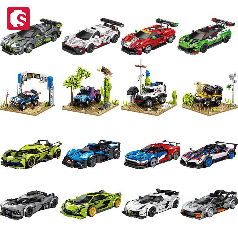 SEMBO Sports Car Building Bloc - огляд і ціна Model Kit Lamborghini