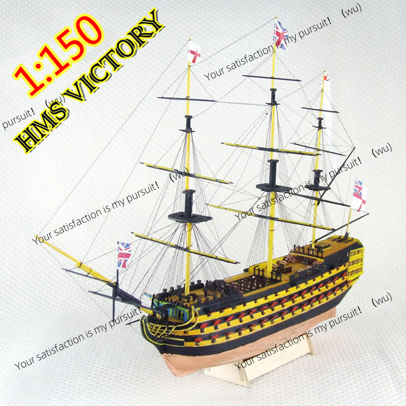 1Set 1:150 Sailing Boat Model  - огляд і ціна Model Kit Hms Victory