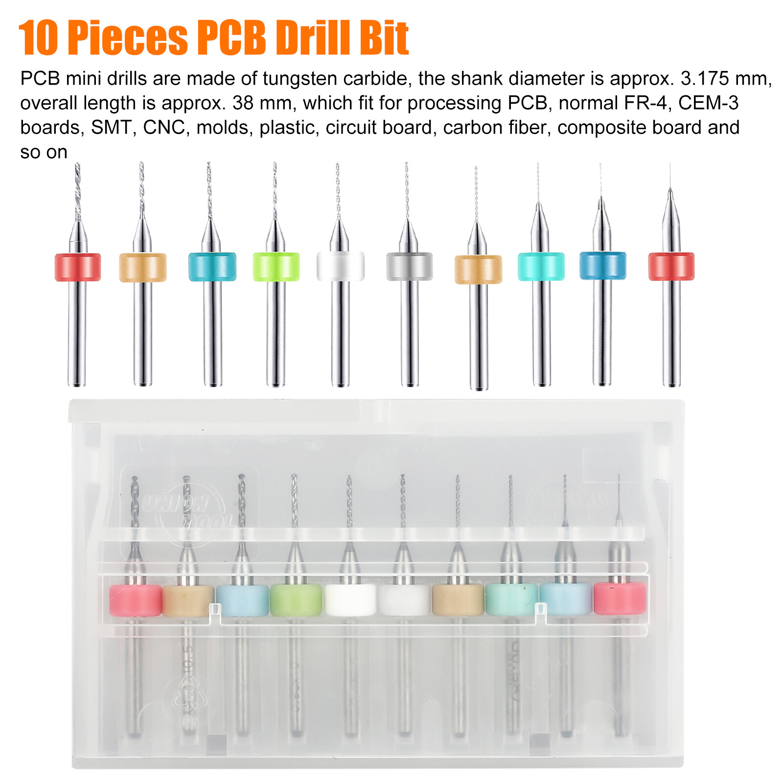 60Pcs Mini Micro Hand Drill Bi - огляд і ціна Pin Vice Micro