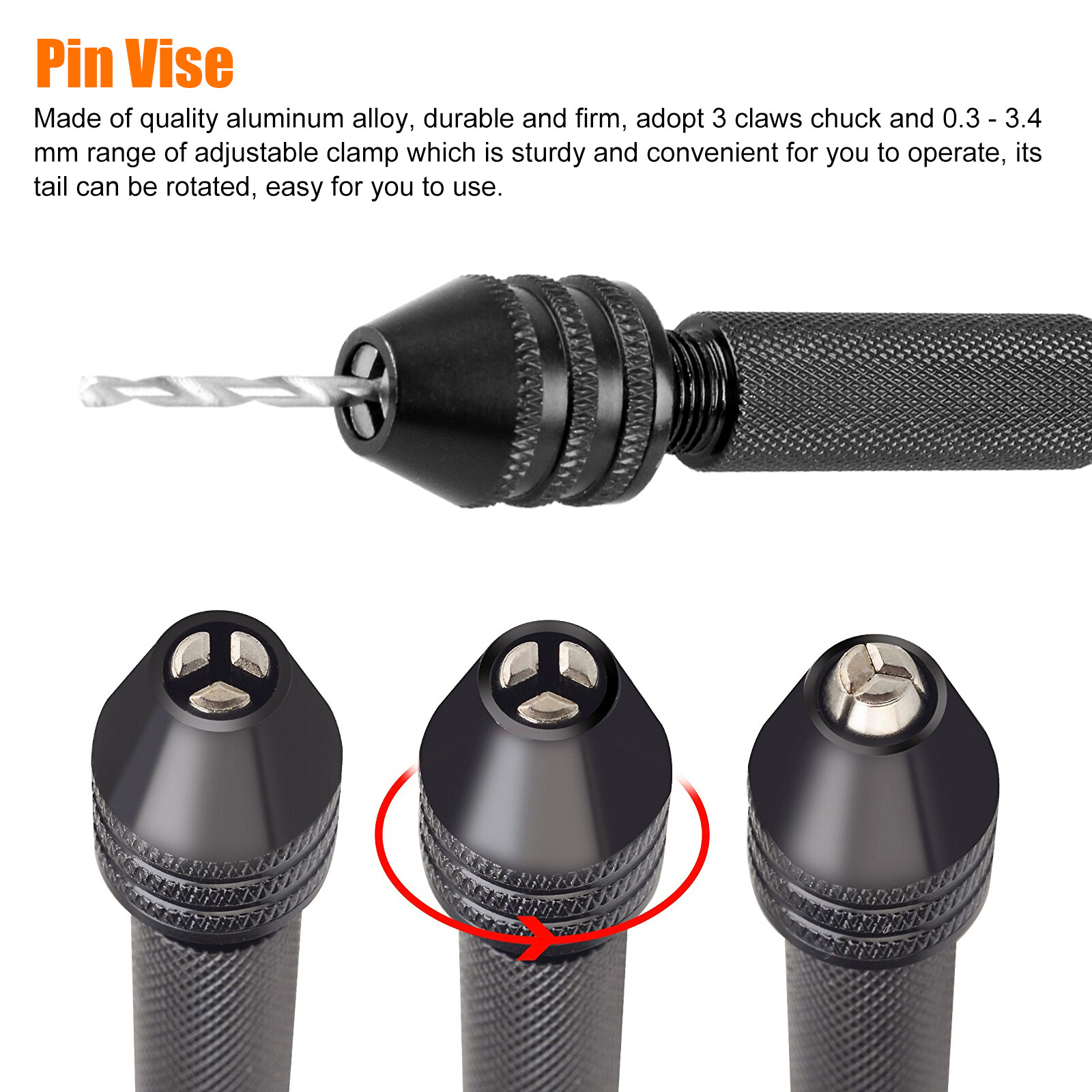60Pcs Mini Micro Hand Drill Bi - огляд і ціна Pin Vice Micro