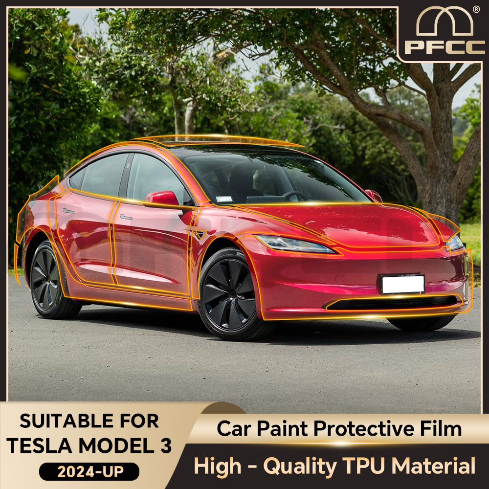 Paint Protection Film for Tesl - огляд і ціна Logo Model Kit