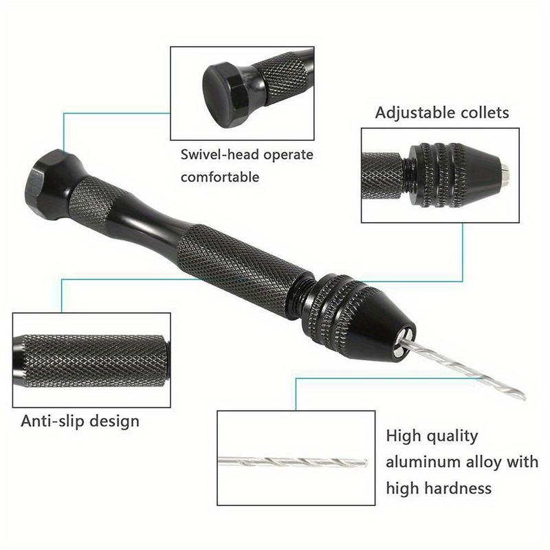 36Pcs/Set Micro Hand Drill Bit - огляд і ціна Pin Vice Micro