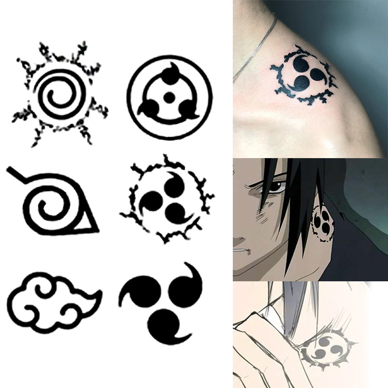Anime Naruto Tattoo Stickers T - огляд і ціна Logo Model Kit