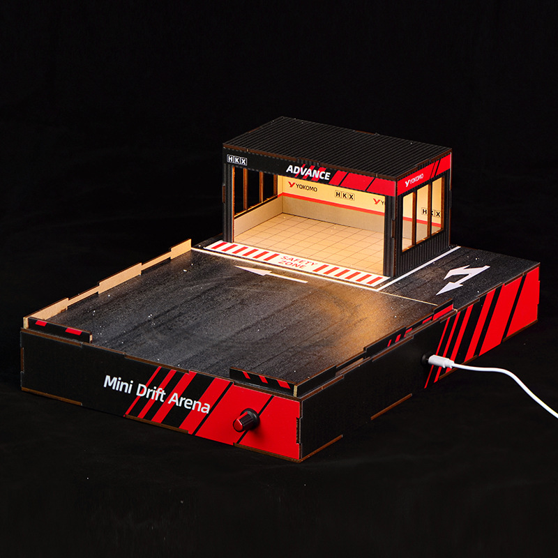 1:64 Scale DIY Drift Track Dio - огляд і ціна Model Kit Car
