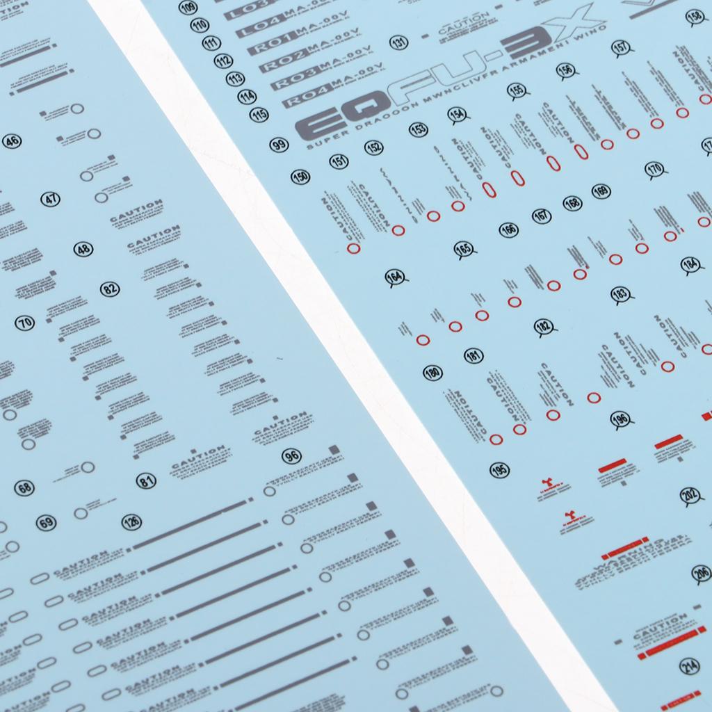 Waterslide Paper Model Sticker - огляд і ціна Model Kit Water Decal