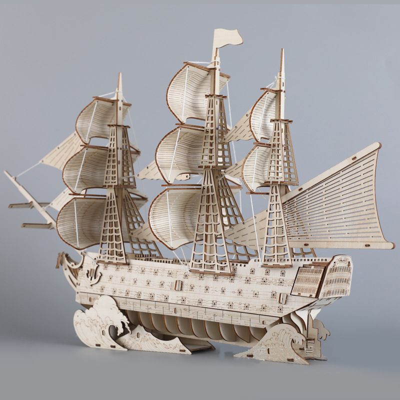HMS Victory Ship Model Kit 3D  - огляд і ціна Model Kit Hms Victory