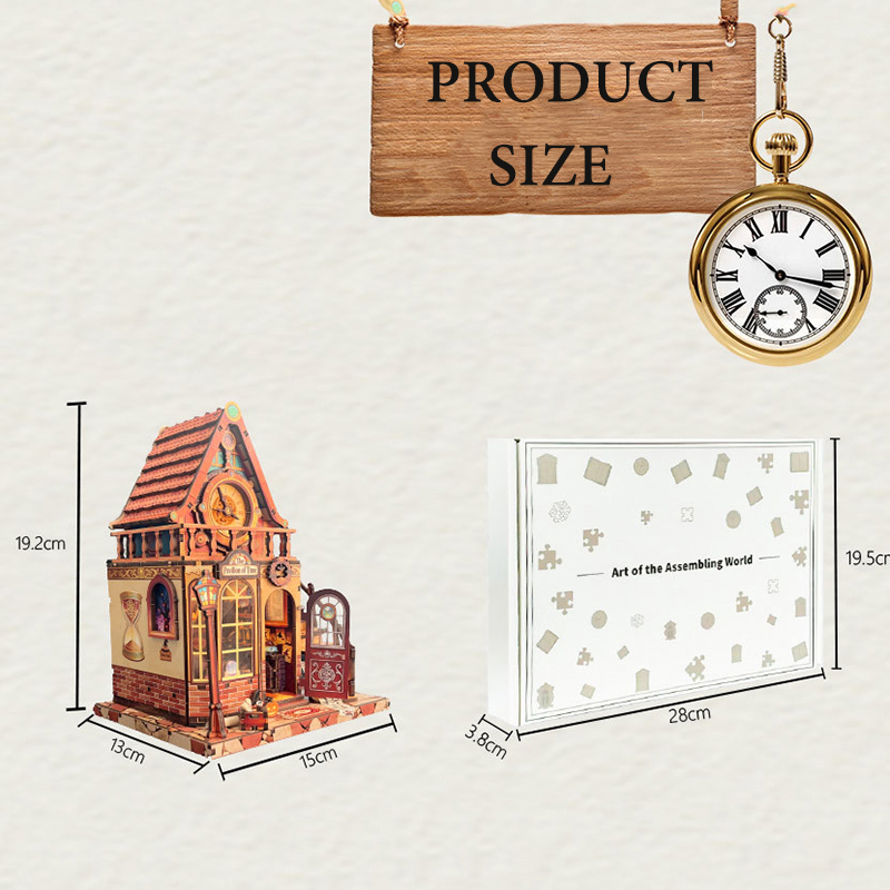 New Wooden Dollhouse Time Pavi - огляд і ціна Model Kit Centaur