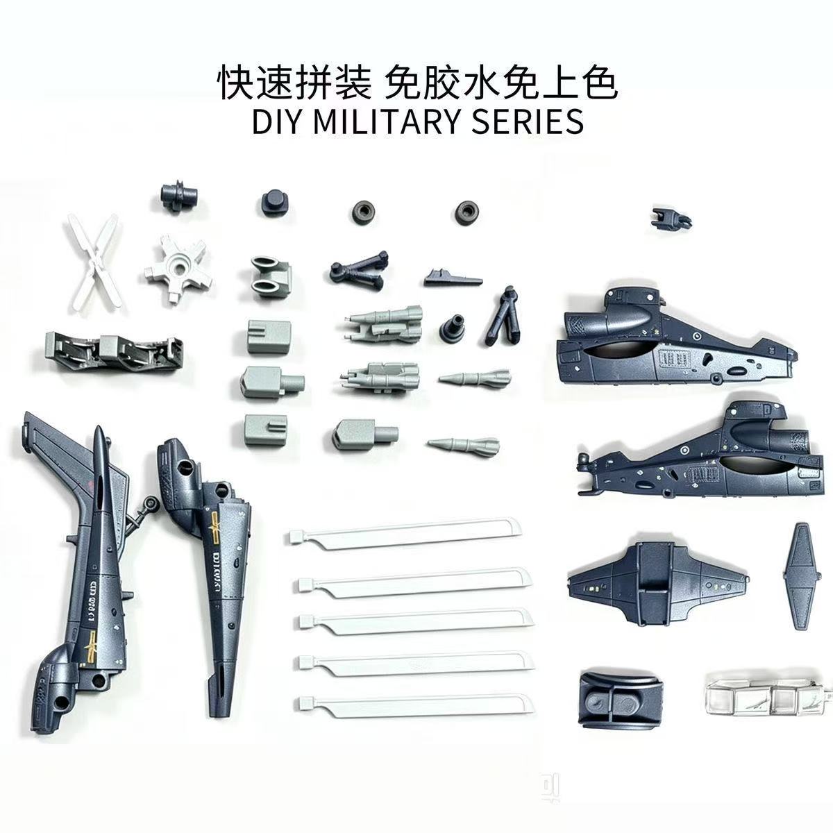 NEW 1:72 Scale Z-10 Quick Buil - огляд і ціна Model Kit Helicopter