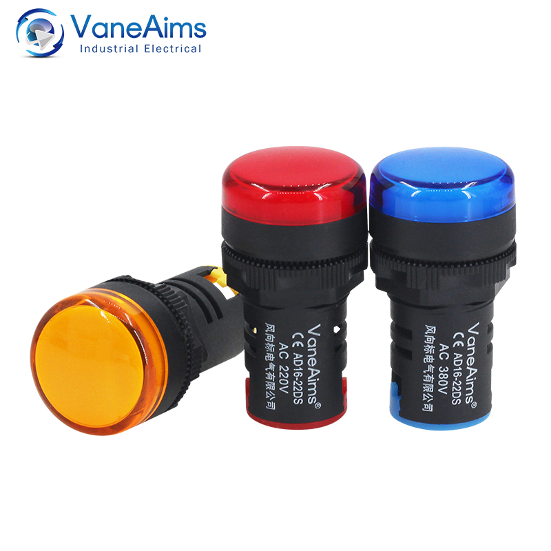 10pcs 22mm LED Indicator Light - огляд і ціна Panel Line Marker