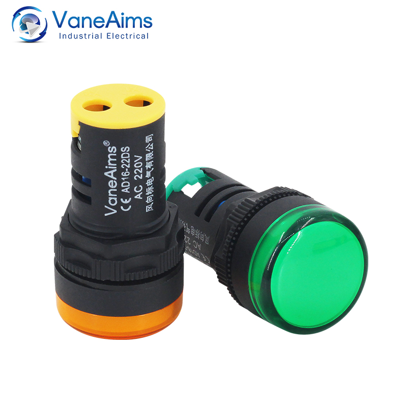 10pcs 22mm LED Indicator Light - огляд і ціна Panel Line Marker