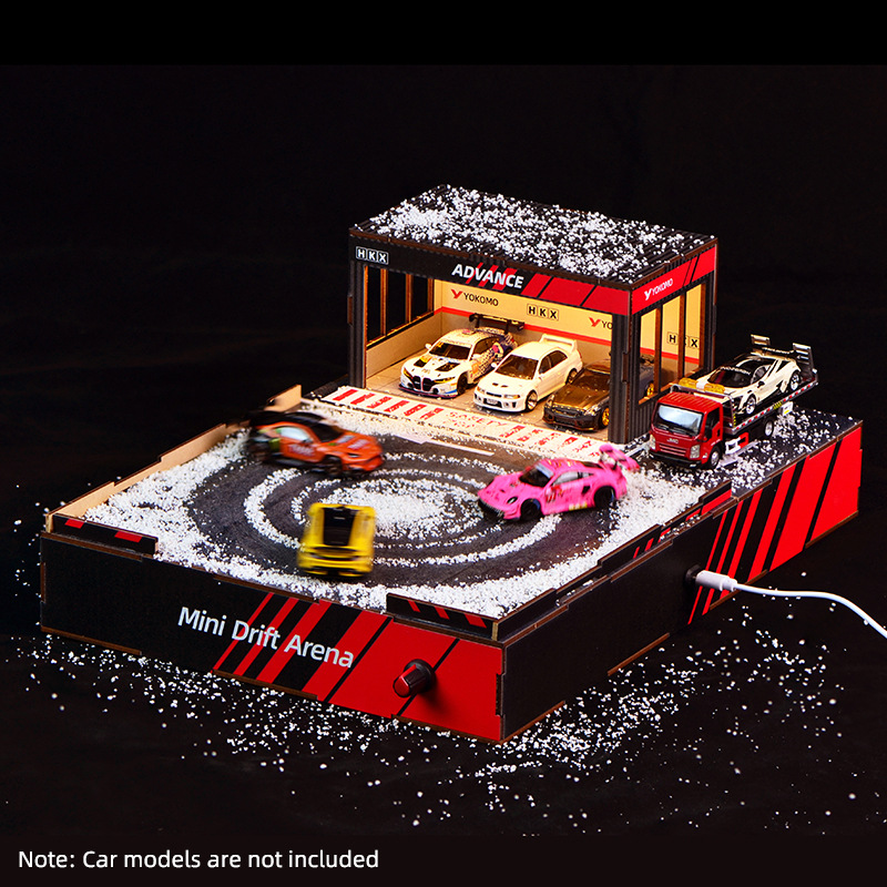 1:64 Scale DIY Drift Track Dio - огляд і ціна Model Kit Car