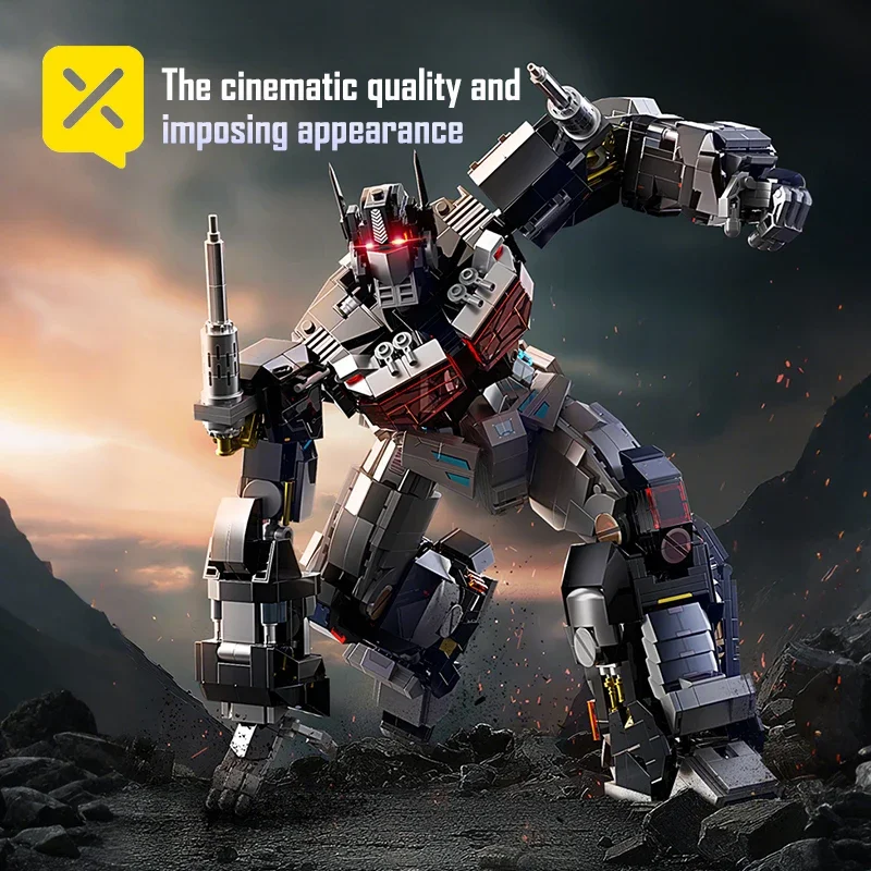 Optimus Prime Knight Transform - огляд і ціна Model Kit Optimus