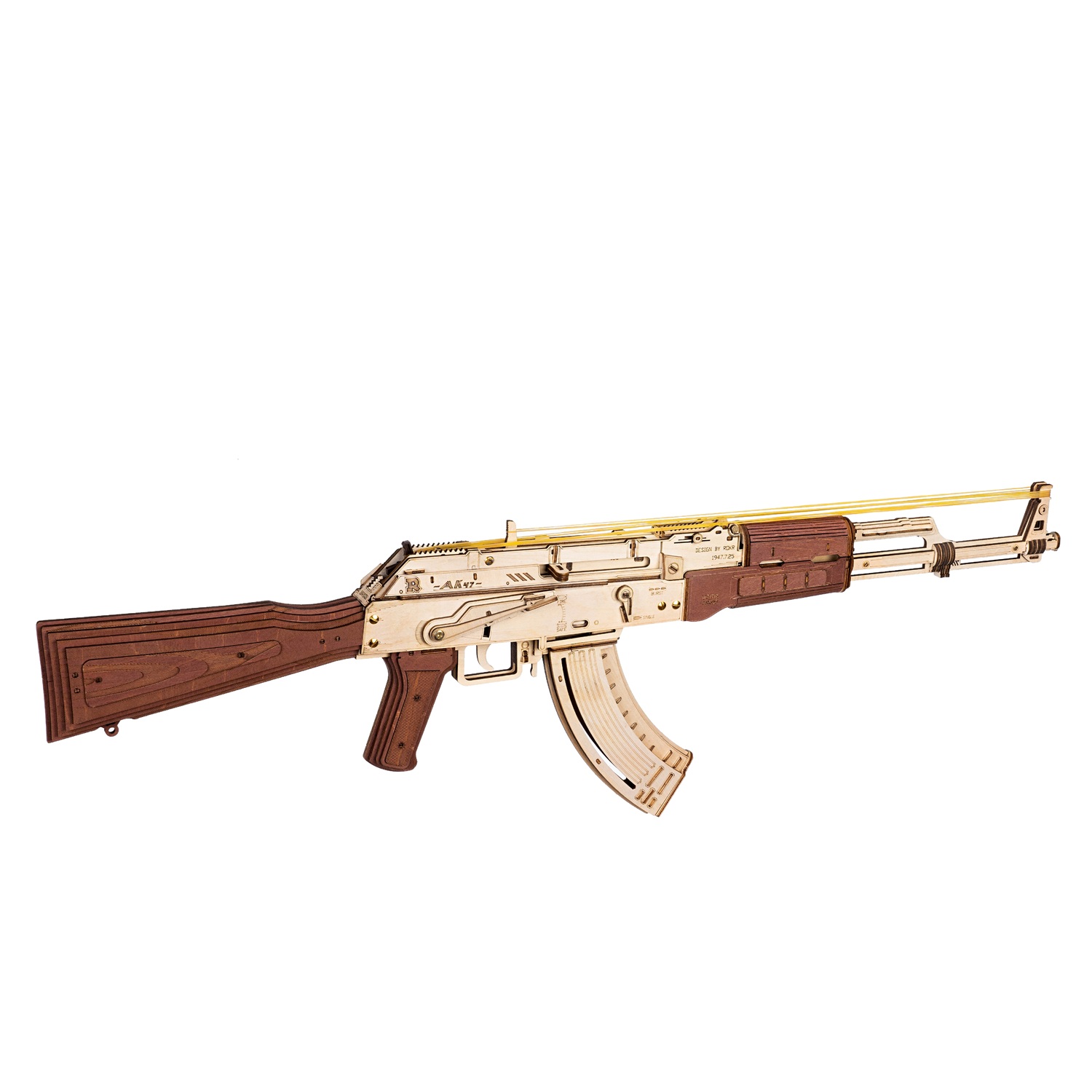 Robotime Rokr Automatic Rifle  - огляд і ціна Model Kit Keroro