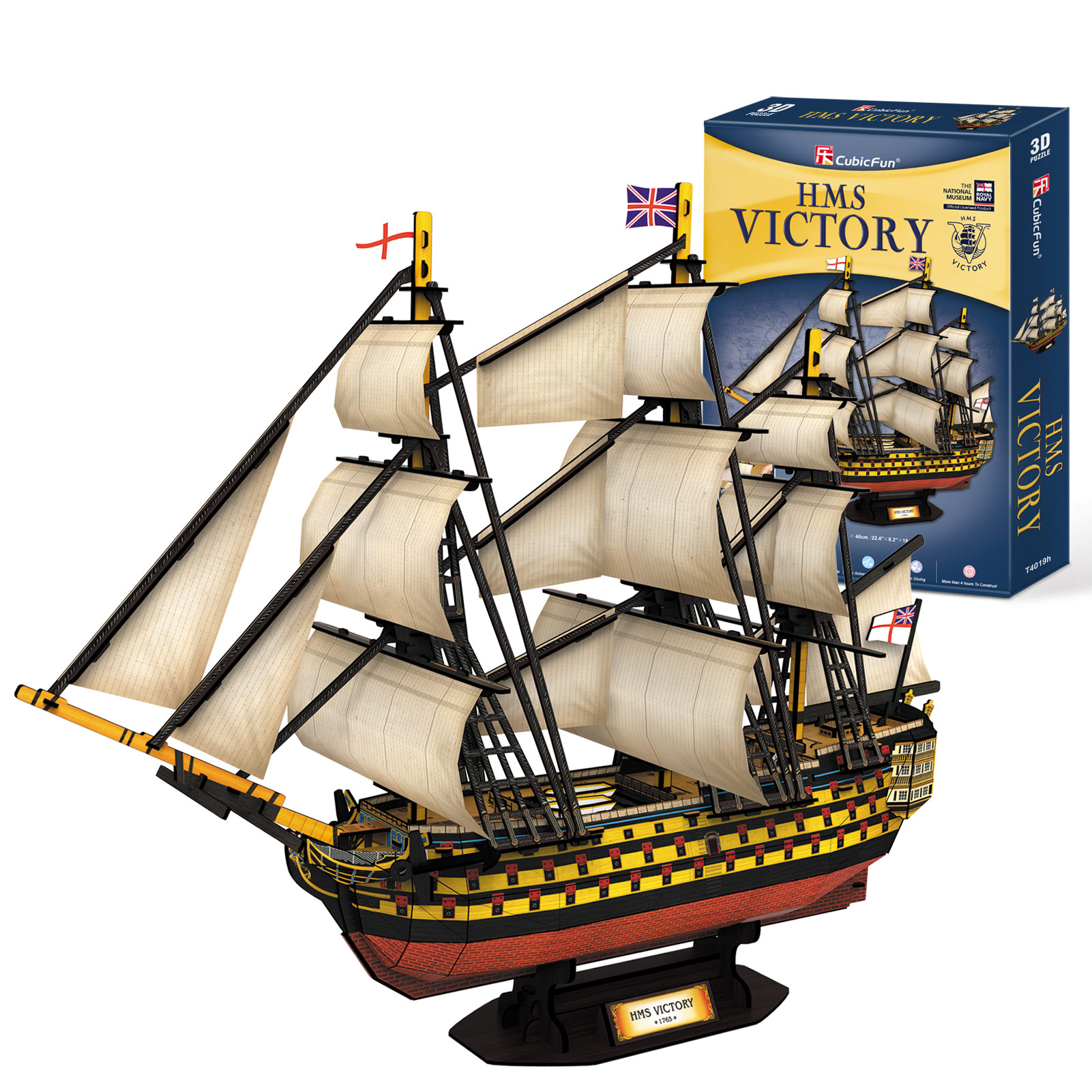 3D Puzzles Large HMS Victory V - огляд і ціна Model Kit Hms Victory