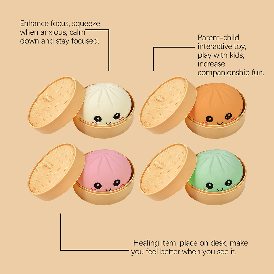 New Dumpling Squishies Blind B - огляд і ціна Model Kitchen Set Pvc