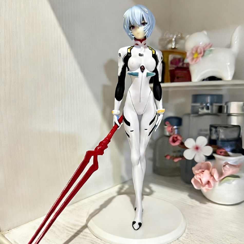 23cm Rei Ayanami  Action Figur - огляд і ціна Model Kit Evangelion