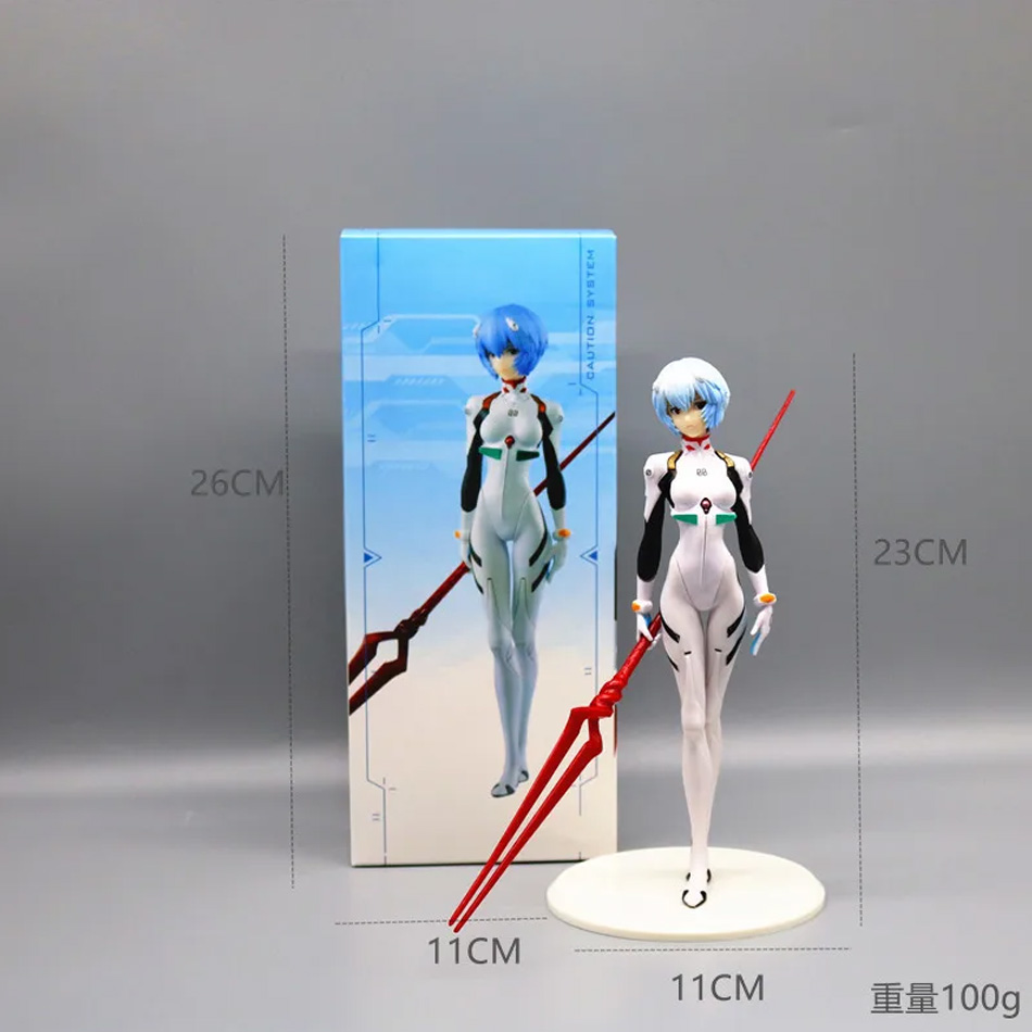 23cm Rei Ayanami  Action Figur - огляд і ціна Model Kit Evangelion