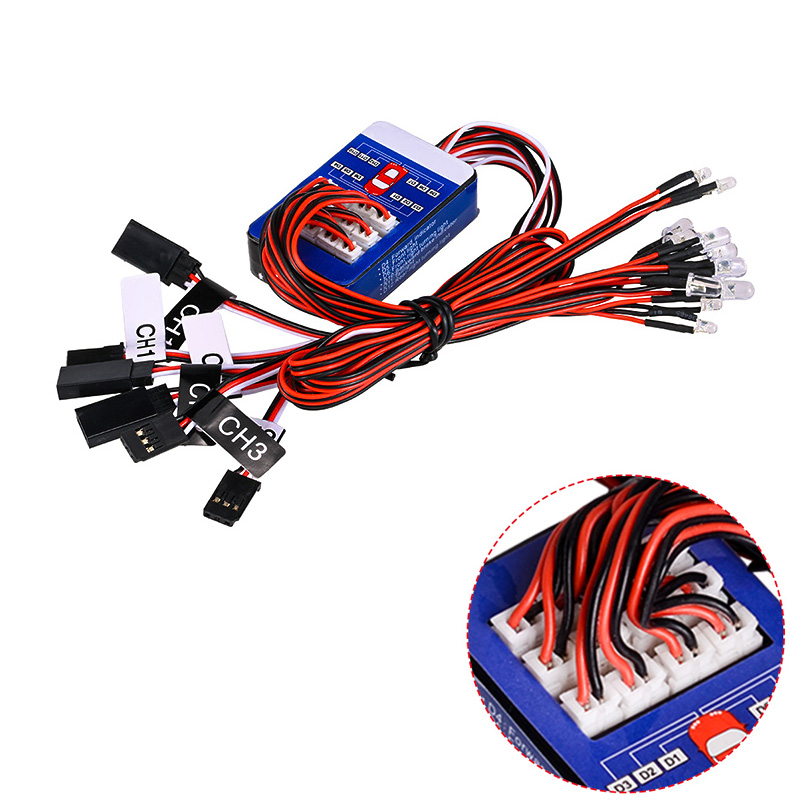 Rc 12 LED Lighting System Kit  - огляд і ціна Model Kit Helicopter