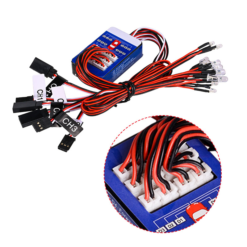 Rc 12 LED Lighting System Kit  - огляд і ціна Model Kit Helicopter